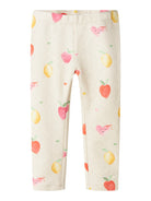 NAME IT Folina Peyote Melange Sweat Legging peyote melange front view