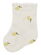 NAME IT Fiffy Cloud Dancer Newborn Sock Cloud Dancer front view
