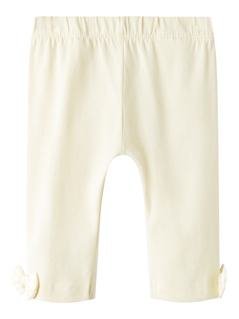 NAME IT Funny Capri Pastel Yellow Leggings Pastel Yellow front view