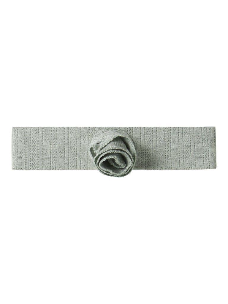NAME IT Halley Headband-Aqua Gray Aqua Gray front view