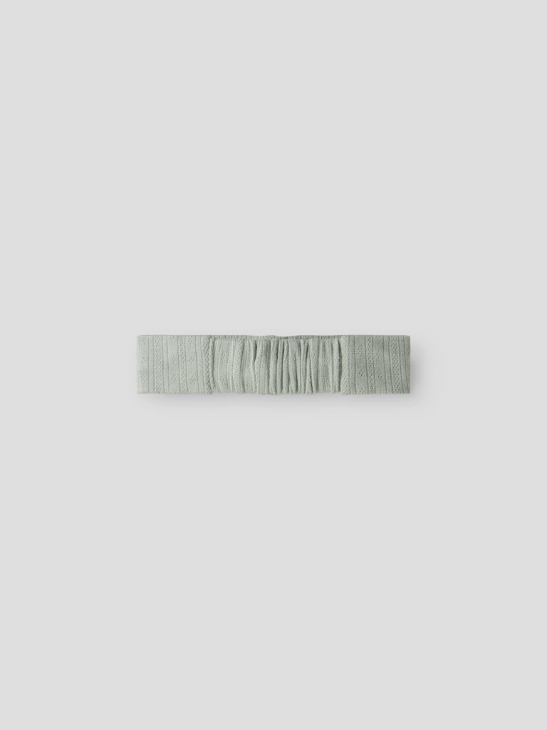 NAME IT Halley Headband-Aqua Gray Aqua Gray detail view