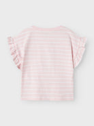 Mini Girl Jadey Short Sleeve Top-Ballerina-Back View