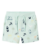 NAME IT Jerome Honeydew Shorts Honeydew front view