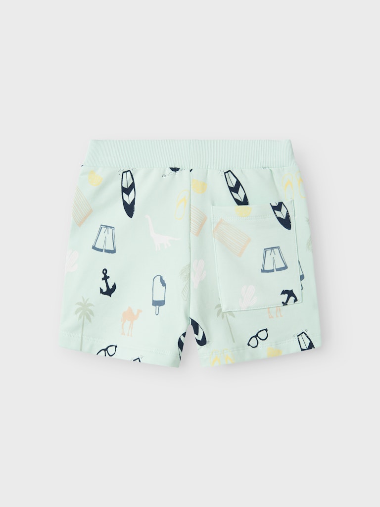 NAME IT Jerome Honeydew Shorts Honeydew model front view