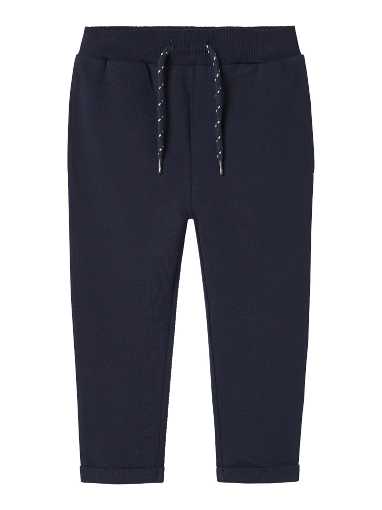 Boy's Vasse Sweat Pant-Navy-Front View