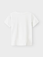 NAME IT Vux Short Sleeve Top-Bright White Bright White detail view