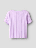 NAME IT Noralina Short Sleeve Crop Top-Orchid Bloom Orchid Bloom detail view