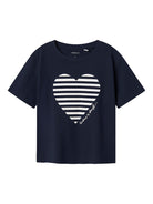 NAME IT Fesko Navy Top Navy Blazer front view