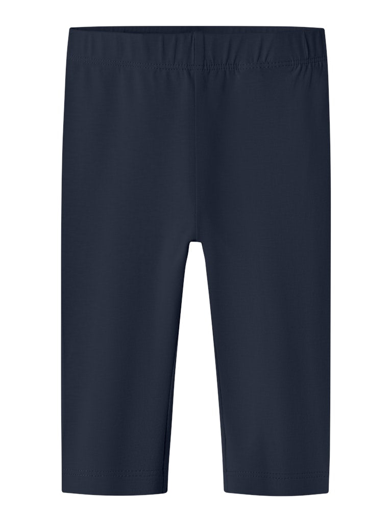 Mini Girl's Vivian Capri Legging-Navy Blazer-Front View