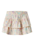 NAME IT Vigga Skirt-Buttercream Buttercream front view