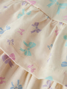 NAME IT Vigga Skirt-Buttercream Buttercream model front view