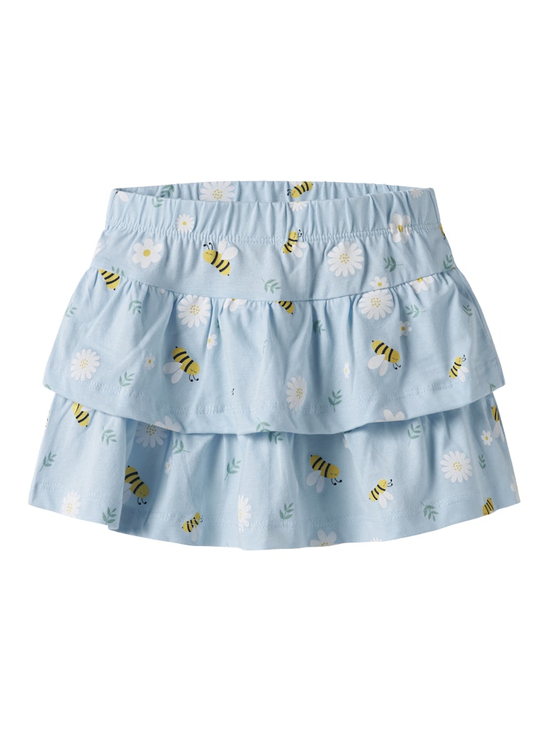 Girl's Vigga Skirt-Cool Blue- Front View