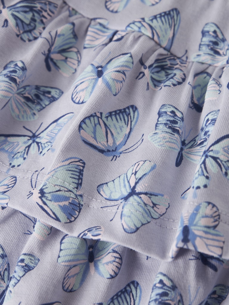 Ladies Vigga Skirt-Purple Heather-Close Up View