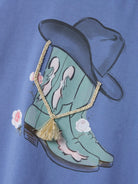 NAME IT Hadia Bleached Denim Top Bleached Denim detail view