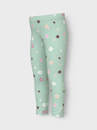 NAME IT Vivian Legging Gossamer Green back view