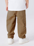 NAME IT Ben Tapered Cargo Pants Kelp detail view