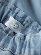 NAME IT Rose Round Fit Light Blue Jeans Light Blue Denim flat front view