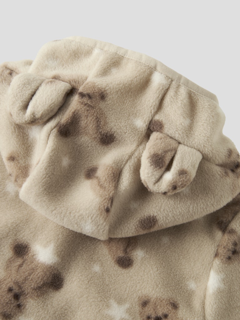 NAME IT Meeko Fleece Suit Peyote detail view