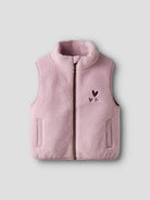 NAME IT Mall Sherpa Vest Keepsake Lilac front view