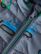 NAME IT Mylane Gilet Flint Stone detail view