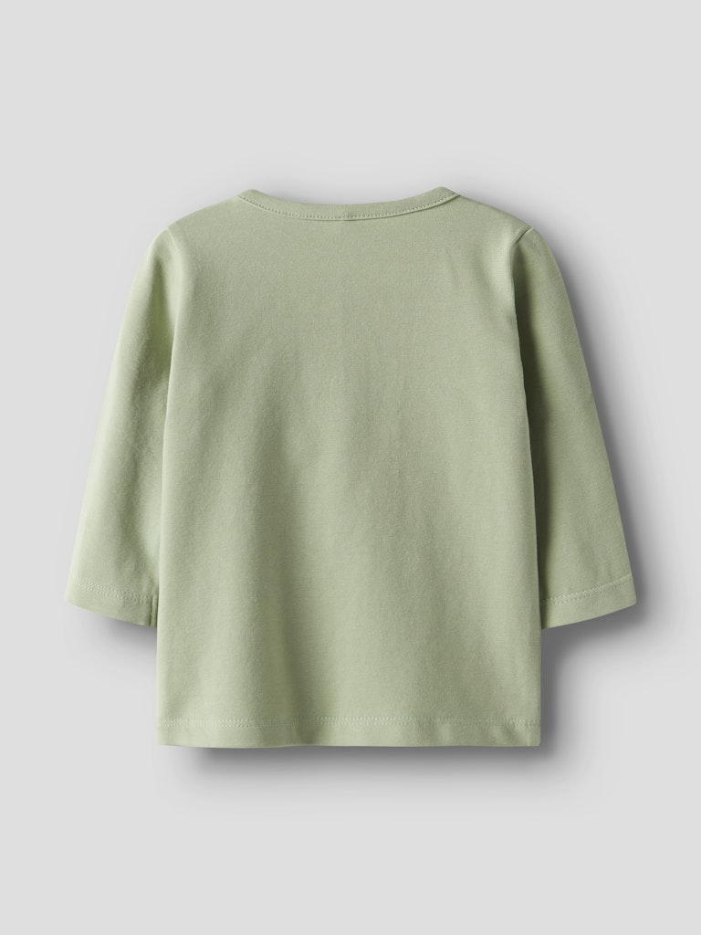 Newborn Tokan Long Sleeve Top-Swamp-Back View