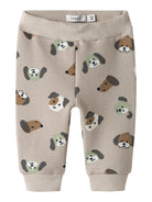 NAME IT Timm Pant Pumice Stone front view