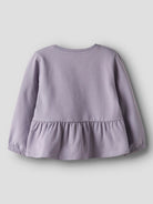 NAME IT Taika Sweat Cardigan Dawn Pink side view