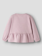 NAME IT Taika Sweat Cardigan Dawn Pink detail view