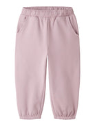 NAME IT Taika Sweat Pant Dawn Pink front view