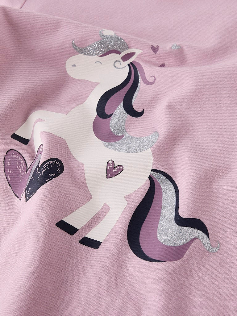 NAME IT Tearta Long Sleeve Top Dawn Pink back view