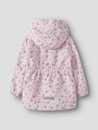 NAME IT Mini Girl Maxi Jacket Lilac Snow detail view