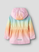 NAME IT Mini Girl Maxi Jacket Pink Lavender back view