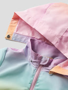 NAME IT Mini Girl Maxi Jacket Pink Lavender close up view