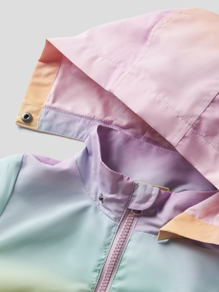 NAME IT Mini Girl Maxi Jacket Pink Lavender close up view