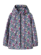 Floral patterned jacket on a white background