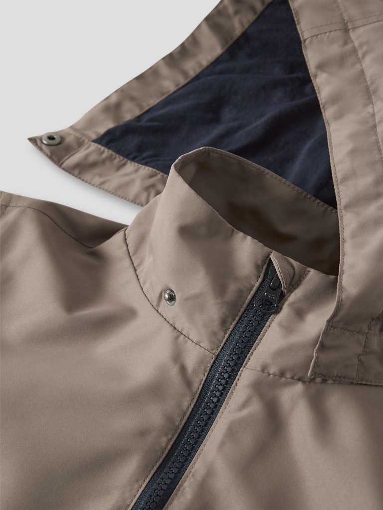 NAME IT Max Jacket LI Jacket - Fossil Fossil side view