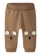 NAME IT Boso Sweat Pant Toasted Coconut front view