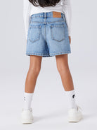 NAME IT Emma Denim Skort Medium Blue Denim detail view