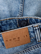 NAME IT Emma Denim Skort Medium Blue Denim flat front view