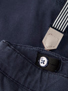 NAME IT Ben Bow Tap Pant Navy Blazer back view
