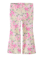 NAME IT Dartias Flared Pant peyote melange front view