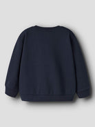 NAME IT Vallen Long Sleeve Sweat Navy Blazer full front view