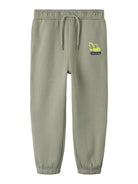 NAME IT Vallen Regular Sweat Pant Shadow model front view