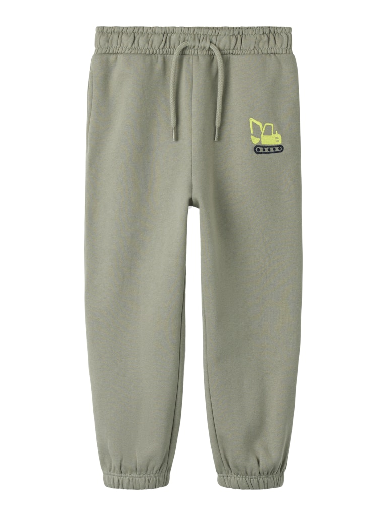 NAME IT Vallen Regular Sweat Pant Shadow model front view