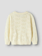 NAME IT Fiaja Knit Cardigan Pear Sorbet side view