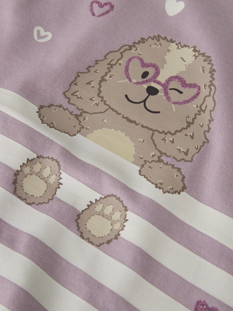 Girl's Valiane Long Sleeve Regular Top-
dawn pink-Close Up View