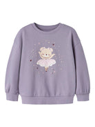 NAME IT Valona Long Sleeve Long Sweat Dawn Pink alternate view