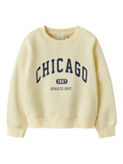 NAME IT Fabia Kid Girl Chicago Sweat Pear Sorbet detail view