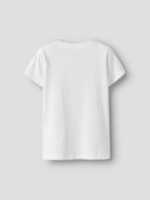 White t-shirt on a light gray background