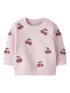 NAME IT Fairy Light Sweat Cradle Pink front view